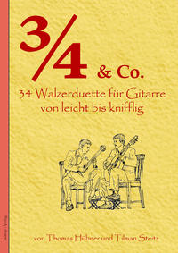 Vorderes Coverbild Gitarrenschule 3/4 und Co