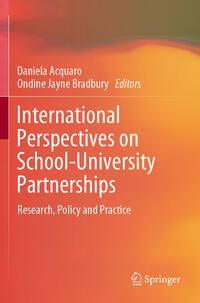 Vorderes Coverbild International Perspectives on School-University Partnerships