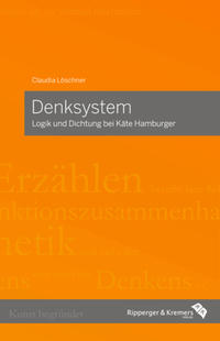 Vorderes Coverbild Denksystem - Logik und Dichtung bei Käte Hamburger