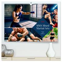 Vorderes Coverbild MMA Mixed Martial Arts (hochwertiger Premium Wandkalender 2026 DIN A2 quer), Kunstdruck in Hochglanz