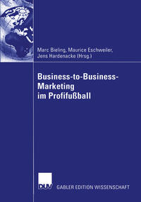 Vorderes Coverbild Business-to-Business-Marketing im Profifußball