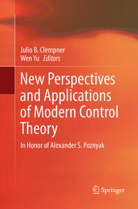 Vorderes Coverbild New Perspectives and Applications of Modern Control Theory