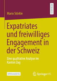 Vorderes Coverbild Expatriates und freiwilliges Engagement in der Schweiz