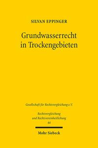 Vorderes Coverbild Grundwasserrecht in Trockengebieten