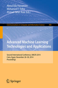 Vorderes Coverbild Advanced Machine Learning Technologies and Applications