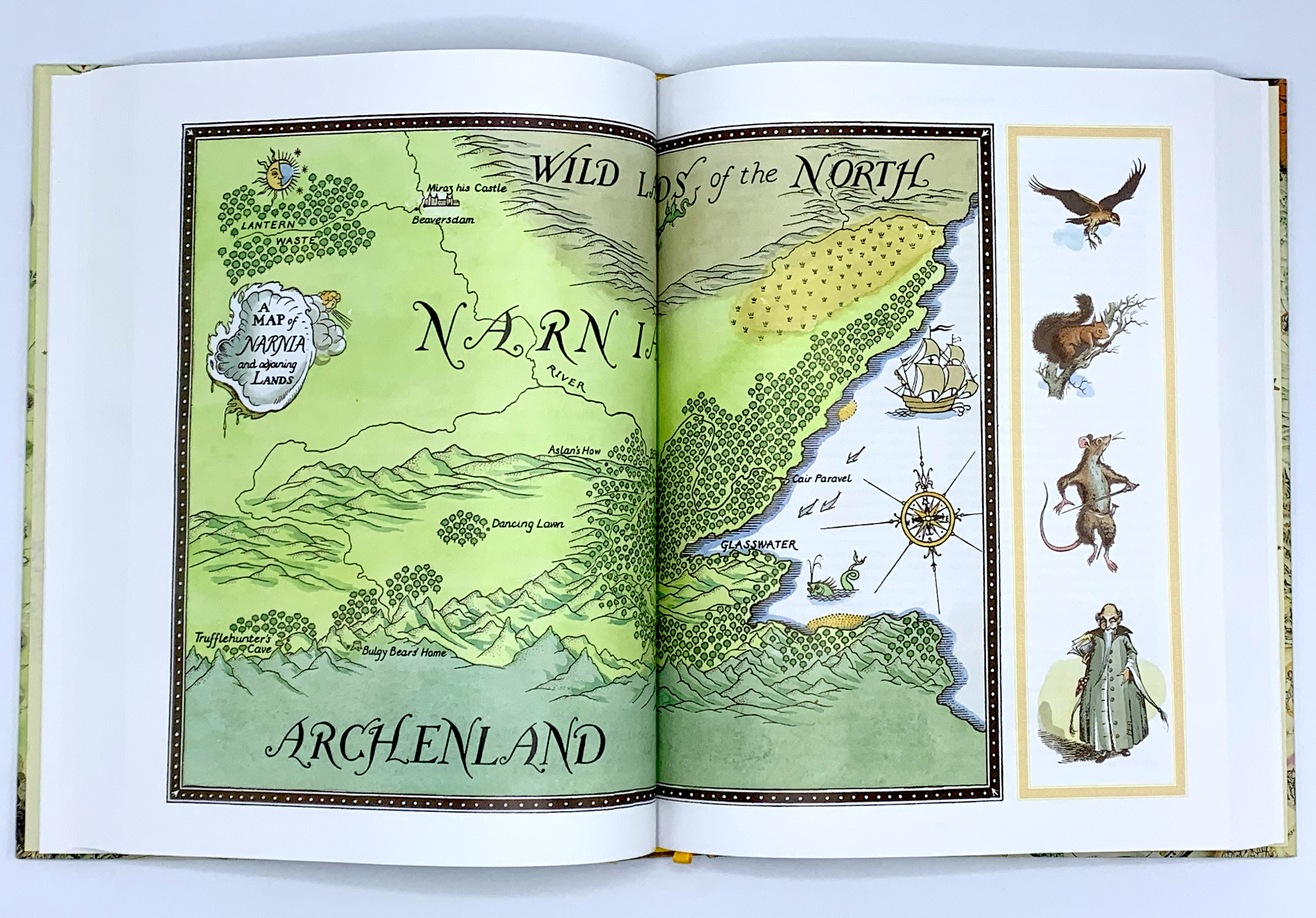 Beispielinhalt (Bild) Die Chroniken von Narnia - Illustrierte Gesamtausgabe