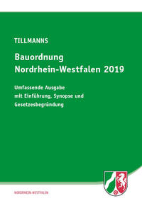 Vorderes Coverbild Bauordnung Nordrhein-Westfalen 2019
