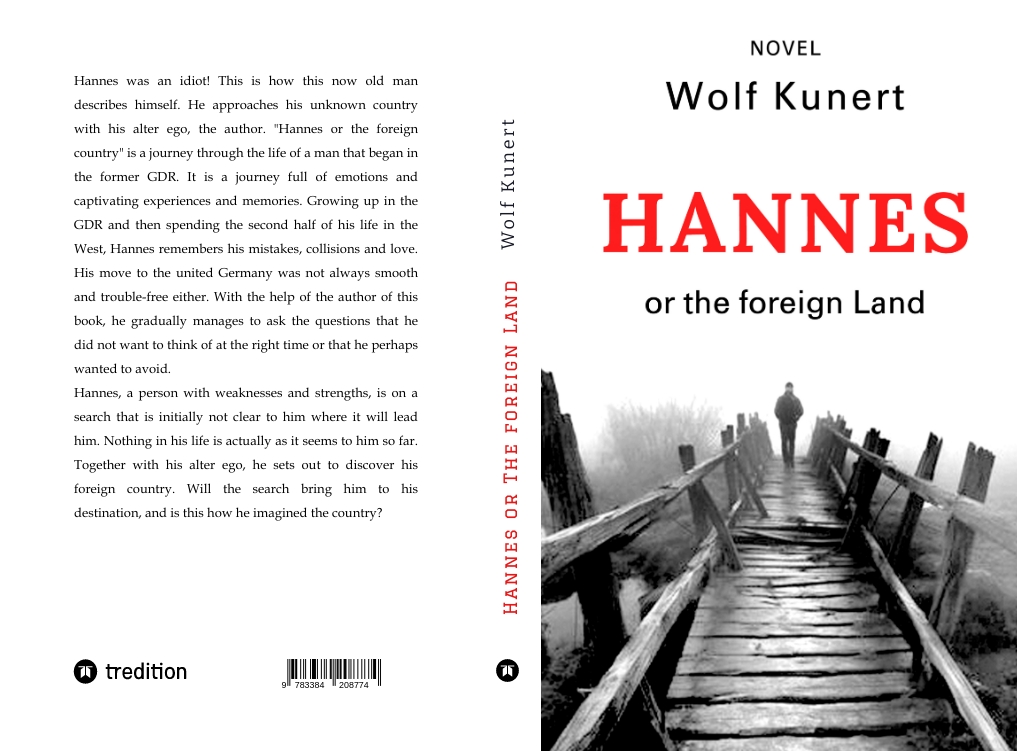 Gesamtes Coverbild Hannes or The foreign Land