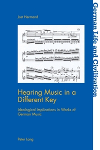 Vorderes Coverbild Hearing Music in a Different Key