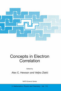 Vorderes Coverbild Concepts in Electron Correlation