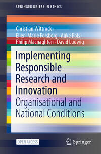 Vorderes Coverbild Implementing Responsible Research and Innovation