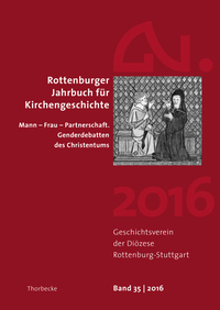 Vorderes Coverbild Rottenburger Jahrbuch für Kirchengeschichte 35/2016