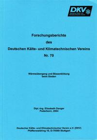 Vorderes Coverbild Wärmeübergang und Blasenbildung beim Sieden