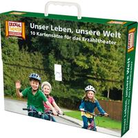 Vorderes Coverbild Fotobildkarten - Unser Leben, unsere Welt / Kamishibai Bildkarten