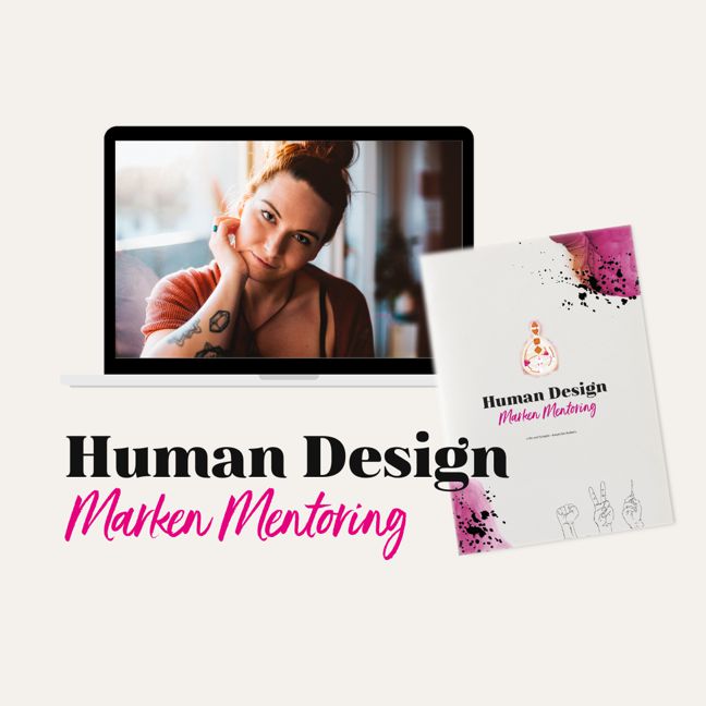 Rückseitencover Human Design Marken Mentoring