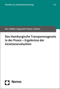 Vorderes Coverbild Das Hamburgische Transparenzgesetz in der Praxis