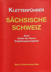 Vorderes Coverbild Kletterführer Gebiet der Steine