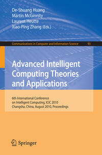 Vorderes Coverbild Advanced Intelligent Computing. Theories and Applications