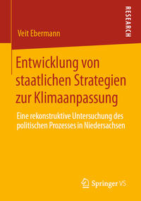 Vorderes Coverbild Entwicklung von staatlichen Strategien zur Klimaanpassung