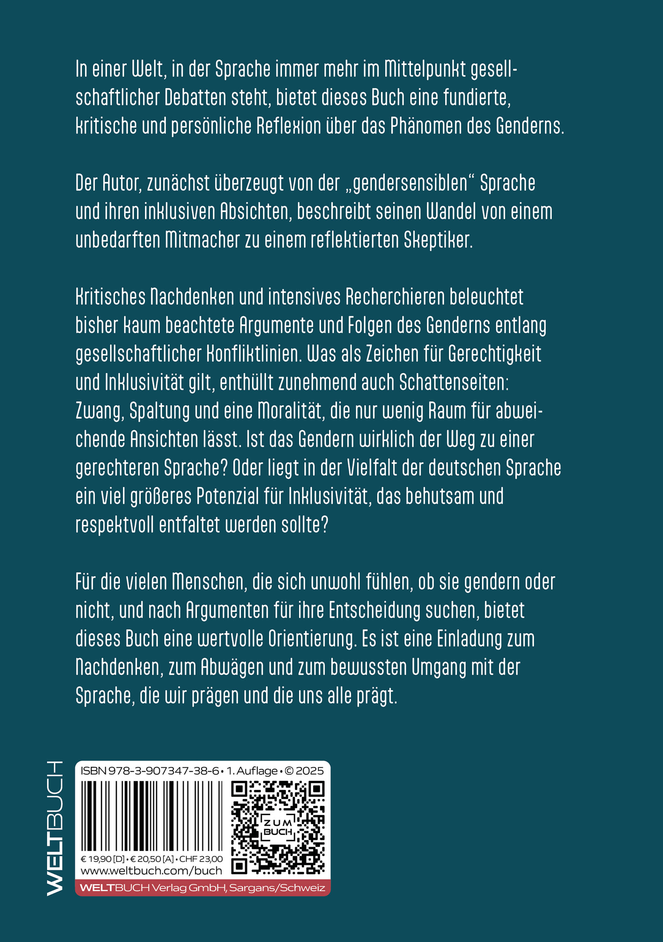 Rückseitencover Das missbrauchte Geschlecht