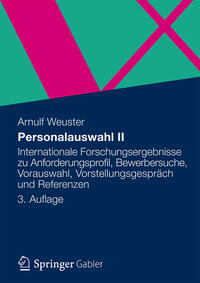 Vorderes Coverbild Personalauswahl I
