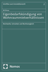Vorderes Coverbild Eigenbedarfskündigung von Wohnraummietverhältnissen