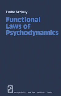 Vorderes Coverbild Functional Laws of Psychodynamics
