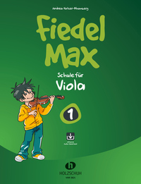 Vorderes Coverbild Fiedel-Max 1 Viola