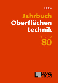 Vorderes Coverbild Jahrbuch Oberflächentechnik 2024