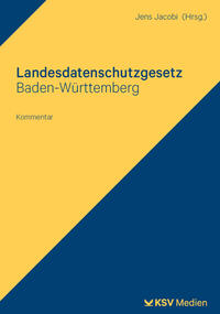 Vorderes Coverbild Landesdatenschutzgesetz Baden-Württemberg