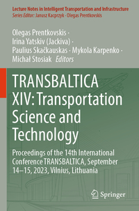 Vorderes Coverbild TRANSBALTICA XIV: Transportation Science and Technology