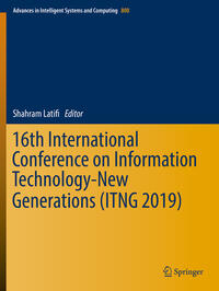 Vorderes Coverbild 16th International Conference on Information Technology-New Generations (ITNG 2019)