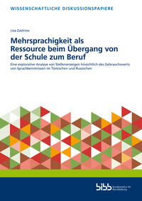 Vorderes Coverbild Mehrsprachigkeit als Ressource beim Übergang von der Schule zum Beruf