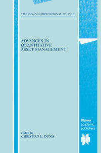Vorderes Coverbild Advances in Quantitative Asset Management