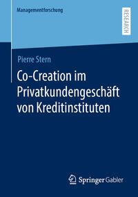 Vorderes Coverbild Co-Creation im Privatkundengeschäft von Kreditinstituten