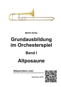Vorderes Coverbild Grundausbildung im Orchesterspiel, Altposaune, Band 1
