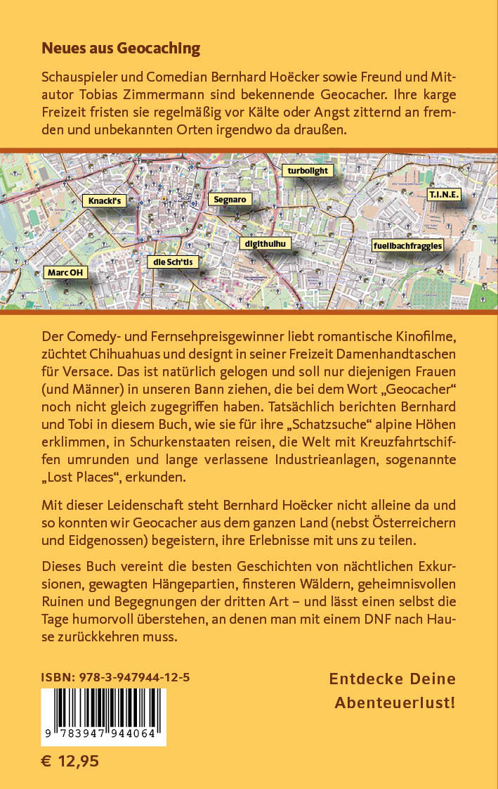 Rückseitencover Neues aus Geocaching