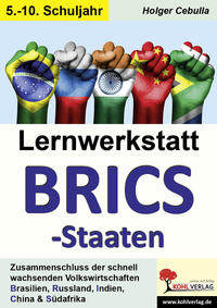 Vorderes Coverbild Lernwerkstatt BRICS-Staaten