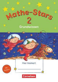 Vorderes Coverbild Mathe-Stars - Grundwissen - 2. Schuljahr