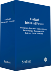 Vorderes Coverbild Handbuch Betrieb und Personal - online