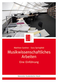 Vorderes Coverbild Musikwissenschaftliches Arbeiten