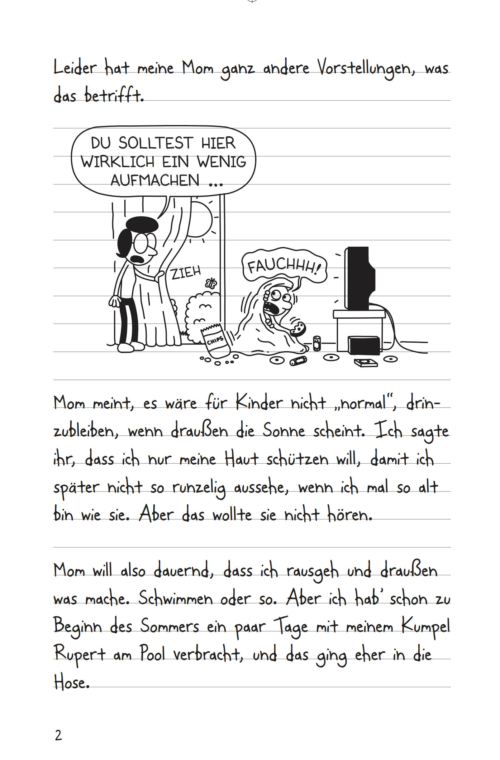 Beispielinhalt (Bild) Gregs Tagebuch 4 - Ich war's nicht!