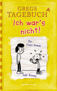Vorderes Coverbild Gregs Tagebuch 4 - Ich war's nicht!