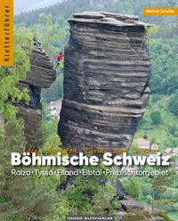 Vorderes Coverbild Kletterführer Böhmische Schweiz