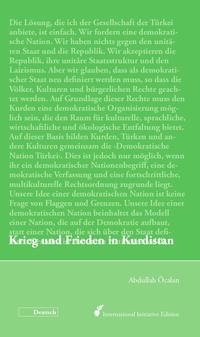 Vorderes Coverbild Krieg und Frieden in Kurdistan