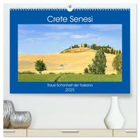 Vorderes Coverbild Crete Senesi - Raue Schönheit der Toskana (hochwertiger Premium Wandkalender 2025 DIN A2 quer), Kunstdruck in Hochglanz