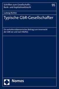 Vorderes Coverbild Typische GbR-Gesellschafter