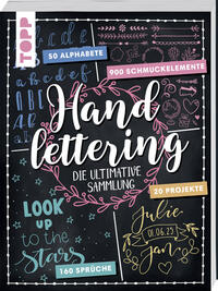 Vorderes Coverbild Handlettering - Die ultimative Sammlung