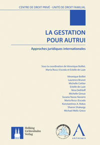 Vorderes Coverbild La gestation pour autrui
