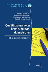 Vorderes Coverbild Qualitätsparameter beim Simultandolmetschen